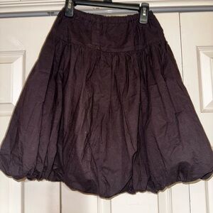 2 Bubble Skirts Elegant Black Kids Skirt